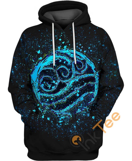Water Nation Avatar All Over Print Hoodie for Men