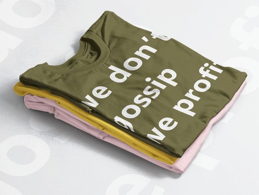 We Don't Gossip We Profit Shirt, Humorous Saying T-Shirt, Sarcastic Quotes Shirt, Movie Fans Gifts - Image 4