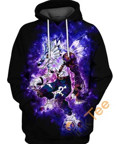 Weregarurumon Design 3D Printed All Over Custom Hoodie for Men