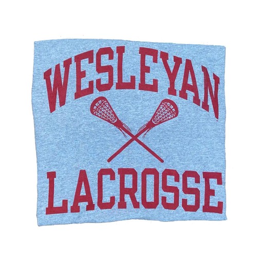 Wesleyan University Lecrosse T-Shirt Sweatshirt for Sports Fans - Image 2