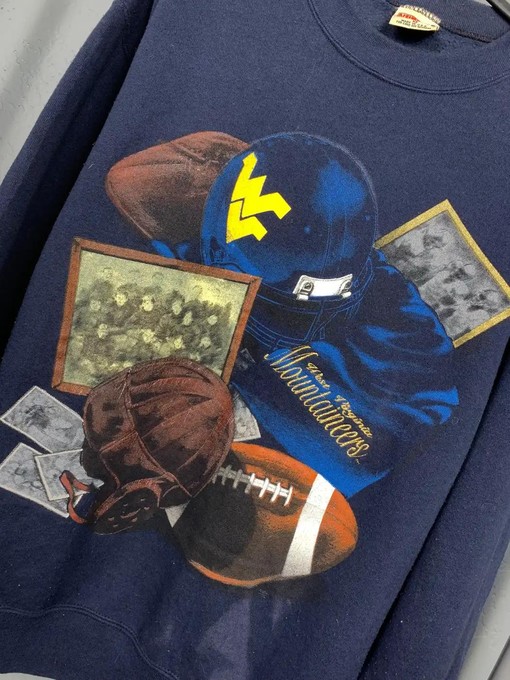 West Virginia Mountaineers American Sweatshirt for Sports Fans - Image 2