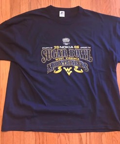 West Virginia Wvu Football 2006 Sugar Bowl American Sweatshirt Gifts For NCAA Fans