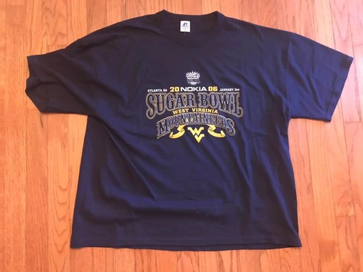 West Virginia Wvu Football 2006 Sugar Bowl American Sweatshirt Gifts For NCAA Fans