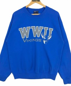 Western Washington University Vikings T-Shirt Sweatshirt Hoodie American Football Gifts Lover