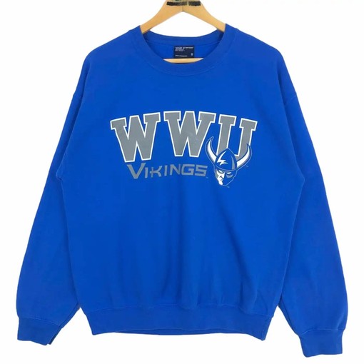 Western Washington University Vikings T-Shirt Sweatshirt Hoodie American Football Gifts Lover