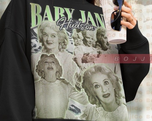 What Ever Happened to Baby Jane Sweatshirt, Bette Davis Homage Tee, Classic Movie Shirts for Women - Image 4