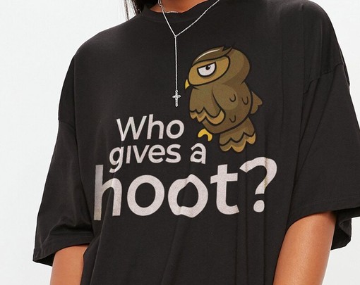 Who Gives A Hoot Owl Tee, Nocturnal Animal Unisex Shirt - Image 2