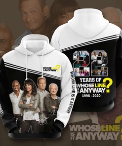 Whose Line Is It Anyway Customized 3D Printed Hoodie