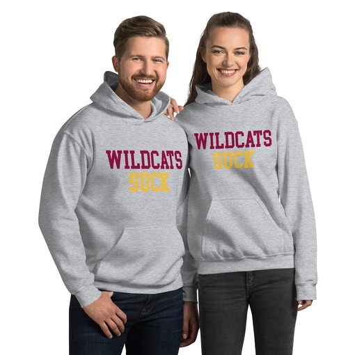 Wildcats Suck Arizona State Rivalry Hoodie Sweatshirt - Classic Shirt for Rivalry Lovers - Image 2