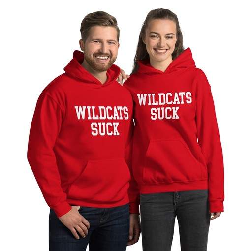 Wildcats Suck Louisville Rivalry Shirt - NCAA Sport Shirt for Fans, Keyword: sport shirts unisex - Image 2