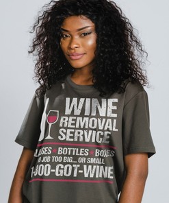 Wine Removal Service Unisex Shirt, 1-800-GOT-WINE Shirt, Funny Wine Shirt, Wine Shirts for Men and Women