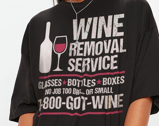 Wine Removal Service Unisex Shirt, 1-800-GOT-WINE Shirt, Funny Wine Shirt, Wine Shirts for Men and Women - Image 2