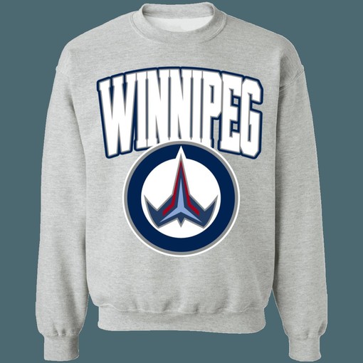 Winnipeg Jets Atlanta Thrashers Vintage NHL Mash-Up Unisex Sweatshirt Hoodie Shirt - Retro Style