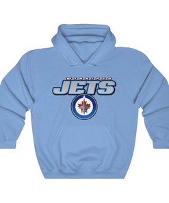 Winnipeg Jets Heavyweight 90's NHL Hoodie Sweatshirt Sport Shirt for NHL Fans