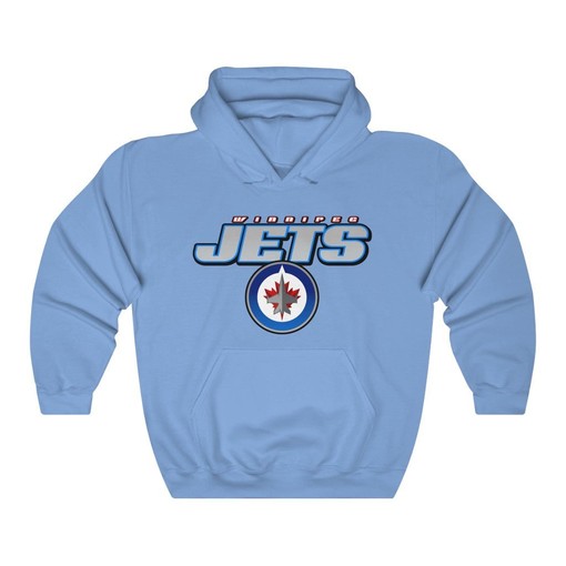 Winnipeg Jets Heavyweight 90's NHL Hoodie Sweatshirt Sport Shirt for NHL Fans