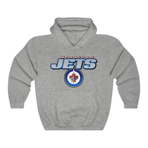 Winnipeg Jets Heavyweight 90's NHL Hoodie Sweatshirt Sport Shirt for NHL Fans - Image 4