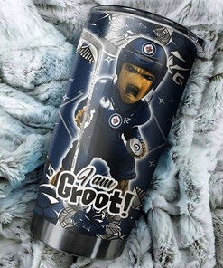 Winnipeg Jets I Am Groot NHL Tumbler - Must-Have for Fans