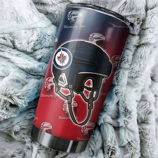 Winnipeg Jets NHL Tumbler NHL Fans' Funny Dog Design Tumbler, Perfect for Gifting with Tumbler Ideas - Image 2