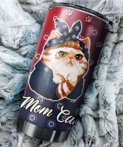 Winnipeg Jets NHL Tumbler for Cat Moms - Personalized Drinkware for Sports Enthusiasts
