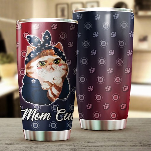 Winnipeg Jets NHL Tumbler for Cat Moms - Personalized Drinkware for Sports Enthusiasts - Image 2