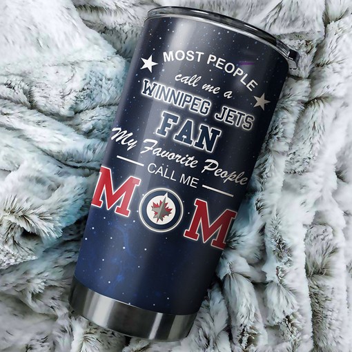 Winnipeg Jets NHL Tumbler for Moms - Personalized Drink Container for Hockey Fans