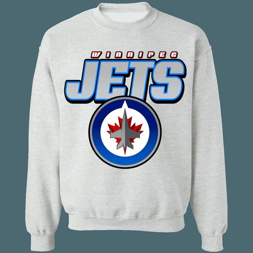 Winnipeg Jets Retro NHL Sweatshirt Hoodie T-Shirt For Hockey Fans - Image 2