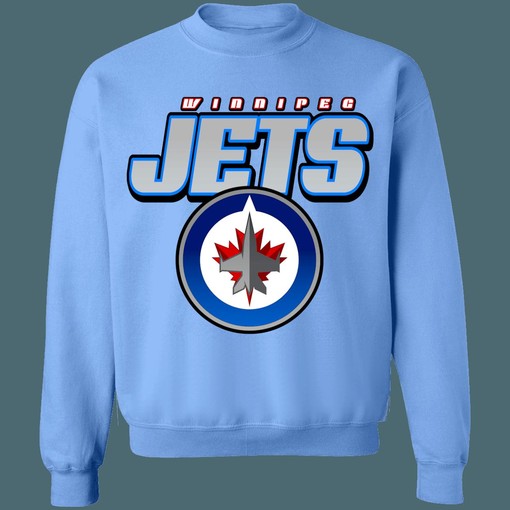 Winnipeg Jets Retro NHL Sweatshirt Hoodie T-Shirt For Hockey Fans - Image 3