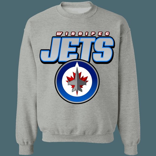 Winnipeg Jets Retro NHL Sweatshirt Hoodie T-Shirt For Hockey Fans - Image 4