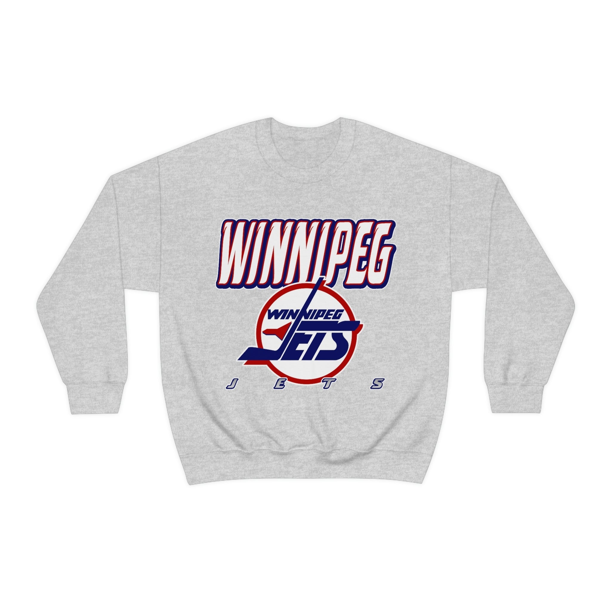 Winnipeg Jets Vintage 1980's NHL Sweatshirt Hoodie T-Shirt For Hockey Fans - Image 3