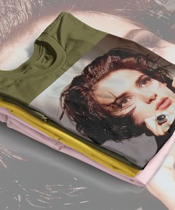 Winona Ryder 90s Photo Tee, Beautiful Actress Fan Art Design Shirt