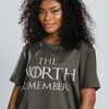 Winterfell Tee, North Remembers T-Shirt, Game of Thrones Tee, Movie Fans Gifts, Minimalist Movie Shirts