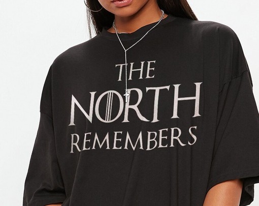 Winterfell Tee, North Remembers T-Shirt, Game of Thrones Tee, Movie Fans Gifts, Minimalist Movie Shirts - Image 2
