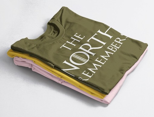Winterfell Tee, North Remembers T-Shirt, Game of Thrones Tee, Movie Fans Gifts, Minimalist Movie Shirts - Image 4