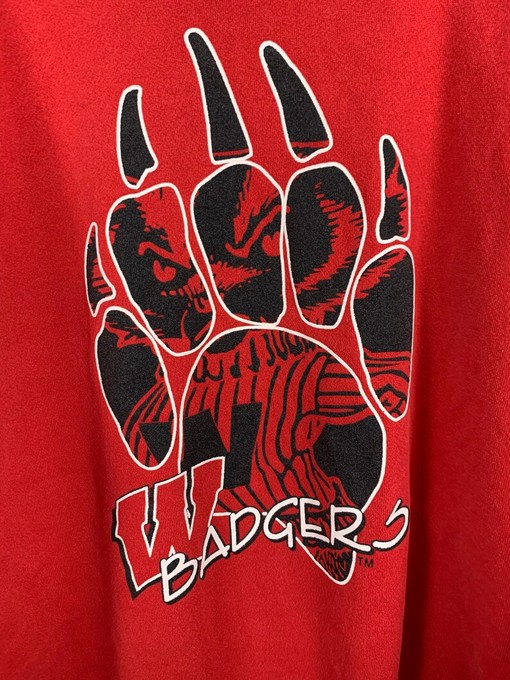 Wisconsin Badger State Pullover Sweatshirt - Gifts for Football Fans - Vintage Design for Trendy Fans - Image 2