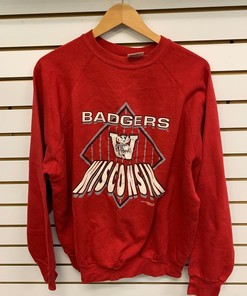 Wisconsin Badger State Pullover Sweatshirt - NCAA Football Fan Apparel for All Seasons