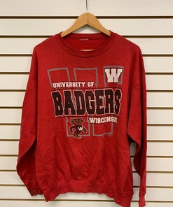 Wisconsin Badger State Pullover Sweatshirt - University Football Fan Apparel for All Games