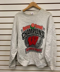 Wisconsin Badger State Pullover Sweatshirt for Football Fans - NCAA Gifts for NCAA Lovers