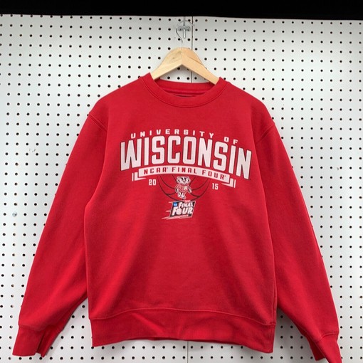 Wisconsin Badgers Final Four Sweatshirt - Classic NCAA Apparel for Fans with mens sport shirts - Image 2