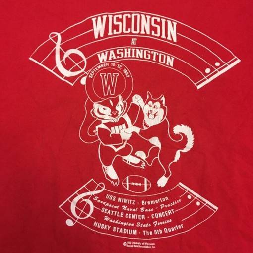 Wisconsin Badgers Football Shirt - Vintage NCAA Gear for Fans with college shirts - Image 2