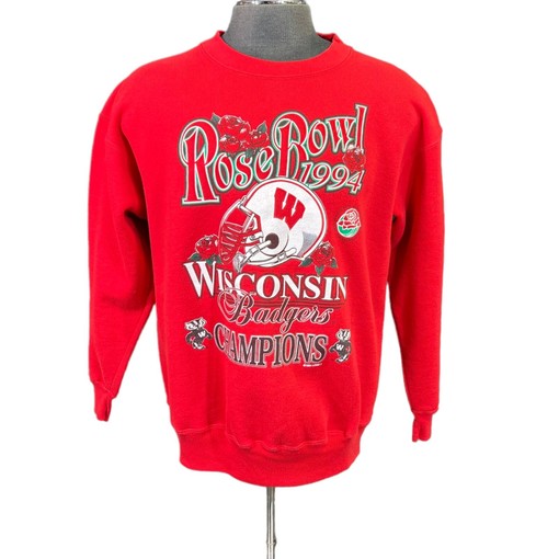 Wisconsin Badgers Rose Bowl Sweatshirt - NCAA Football Gear for Fans with ncaa shirts for men - Image 2