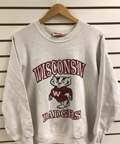 Wisconsin Badgers Shirt, Sweatshirt and the perfect gift for him or her with Vintage 1994 Wisconsin Badgers Sweatshirt