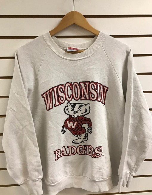 Wisconsin Badgers Shirt, Sweatshirt and the perfect gift for him or her with Vintage 1994 Wisconsin Badgers Sweatshirt
