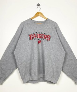 Wisconsin Badgers Sweatshirt Hoodie Football Game Day T-Shirt Lover, A Perfect Gift for Fans
