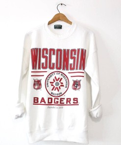 Wisconsin Badgers Vintage Style Sweatshirt Bundle, Ideal NCAA Gift for Fans of University of Wisconsin