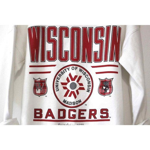 Wisconsin Badgers Vintage Style Sweatshirt Bundle, Ideal NCAA Gift for Fans of University of Wisconsin - Image 2