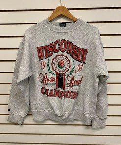 Wisconsin Rose Bowl Sweatshirt from the 1990s, Perfect Gift for NCAA Fans with ncaa shirt kids