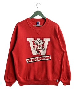Wisconsin University 90s Vintage Sweatshirt Hoodie Shirt, State University Shirt, NCAA Shirts