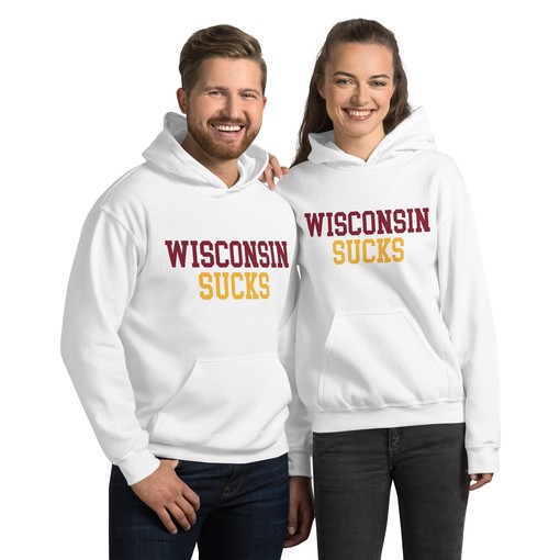 Wisconsin vs. Minnesota Rivalry Hoodie Sweatshirt Shirt - Image 2