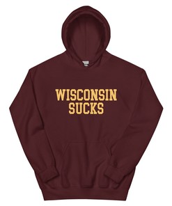 Wisconsin vs. Minnesota Rivalry Hoodie Sweatshirt Sport Shirt