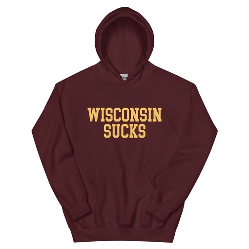 Wisconsin vs. Minnesota Rivalry Hoodie Sweatshirt Sport Shirt